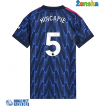 Arsenal Piero Hincapie #5 Gostujuci Dres za Ženska 2025-26 Kratak Rukav